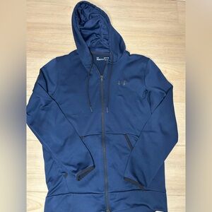 Under Armour Navy Blue Men’s Full Zip Hoodie Small